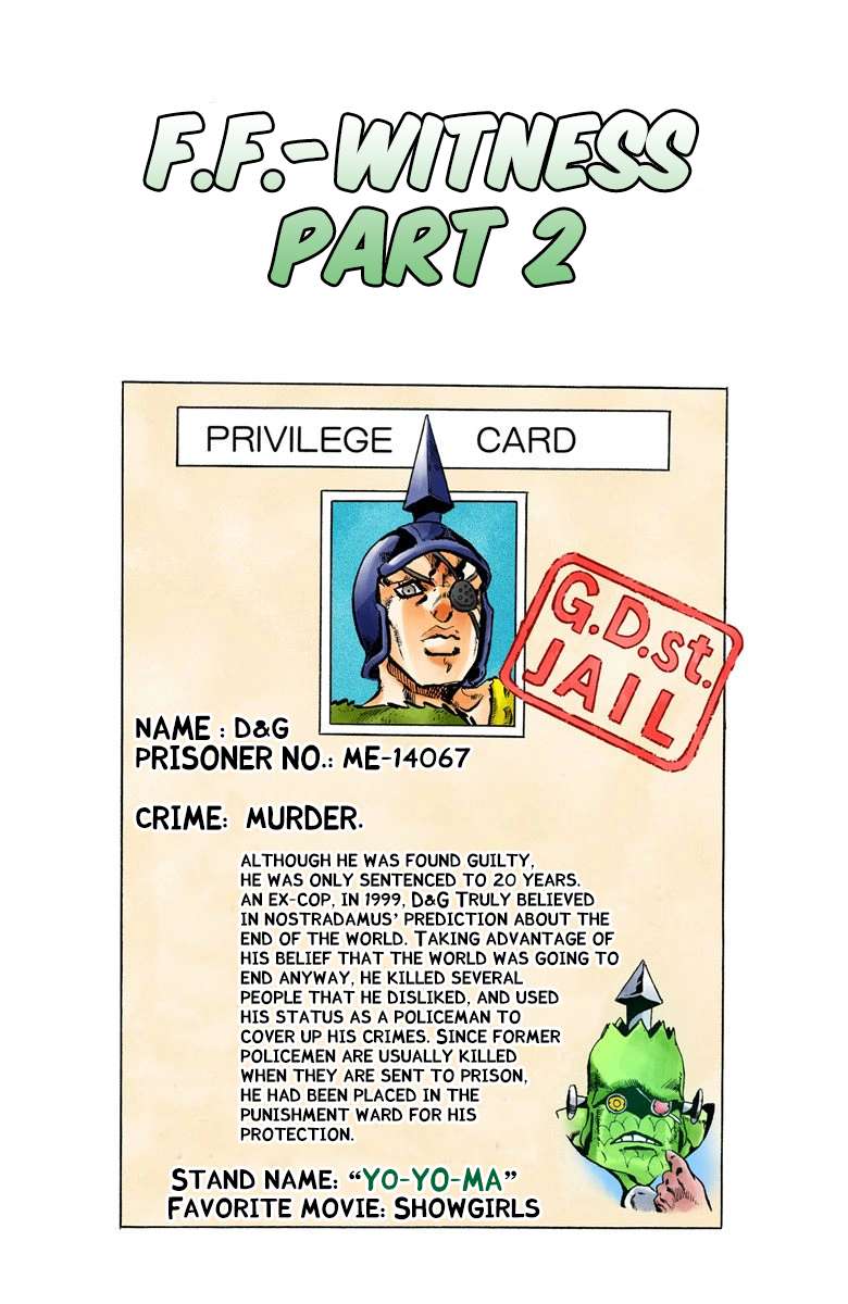 Read Jojo's Bizarre Adventure Part 6 Stone Ocean Manga Online