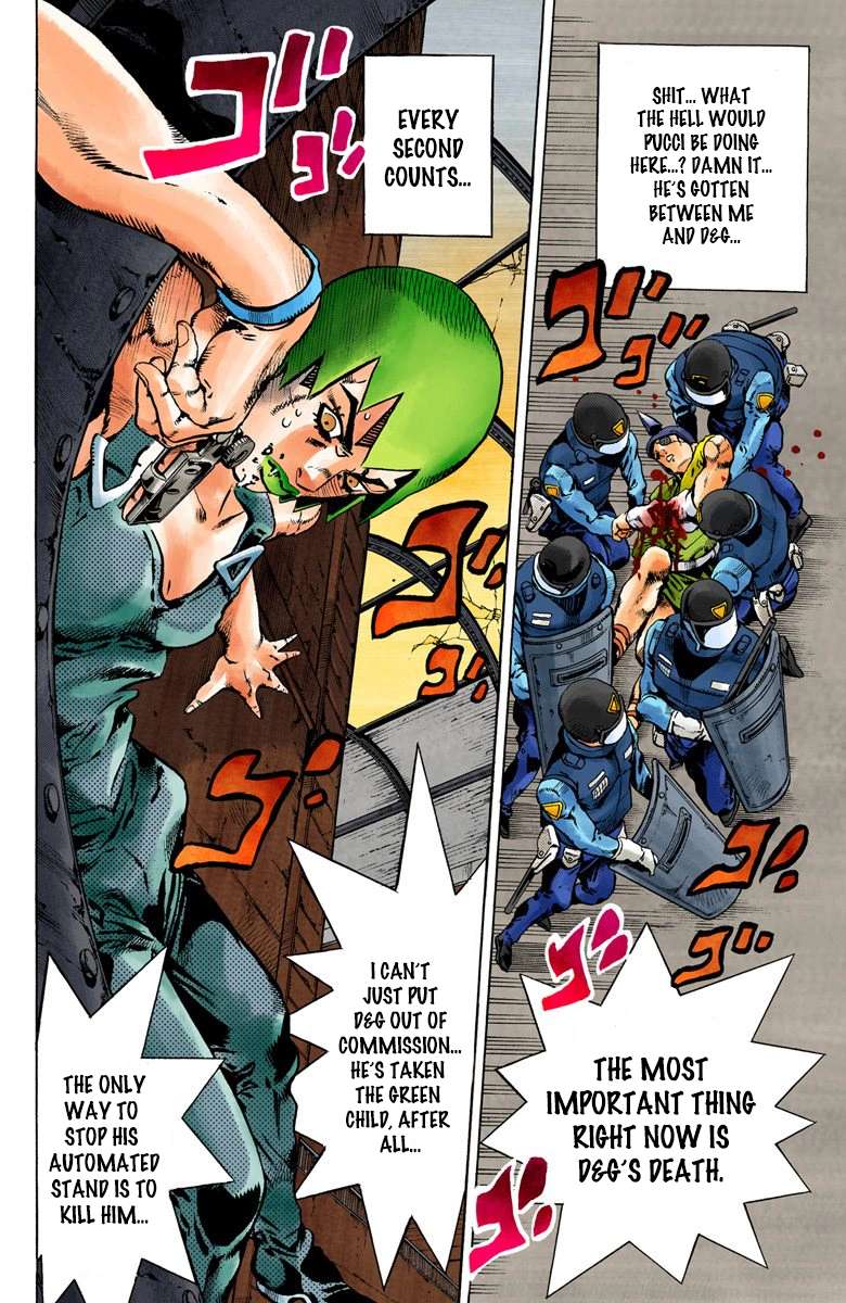 Read Jojo's Bizarre Adventure Part 6 Stone Ocean Manga Online