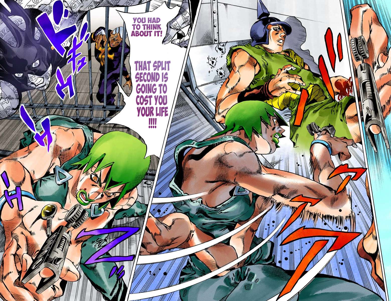 Read Jojo's Bizarre Adventure Part 6 Stone Ocean Manga Online