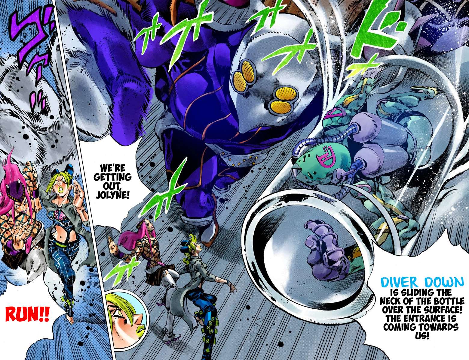 Read Jojo's Bizarre Adventure Part 6 Stone Ocean Manga Online
