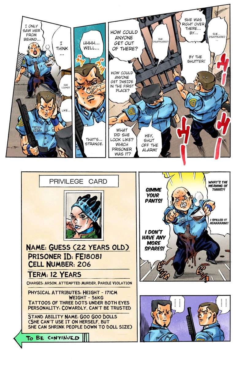 Read Jojo's Bizarre Adventure Part 6 Stone Ocean Manga Online
