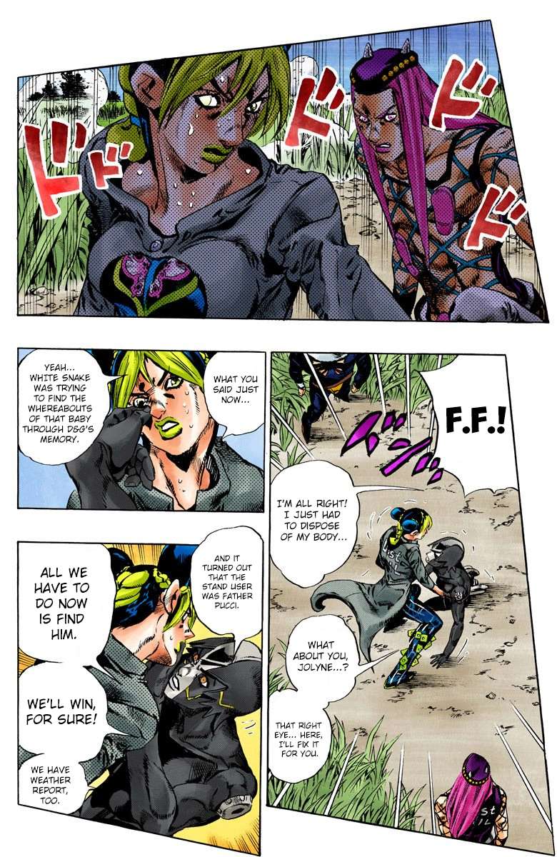 Read Jojo's Bizarre Adventure Part 6 Stone Ocean Manga Online