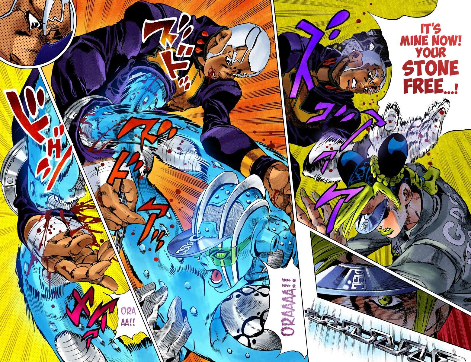 Read Jojo's Bizarre Adventure Part 6 Stone Ocean Manga Online