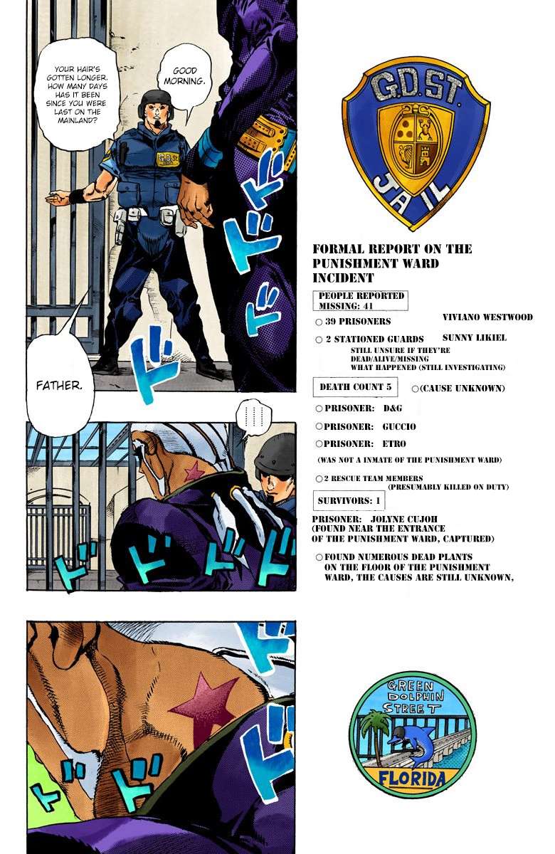 Read Jojo's Bizarre Adventure Part 6 Stone Ocean Manga Online