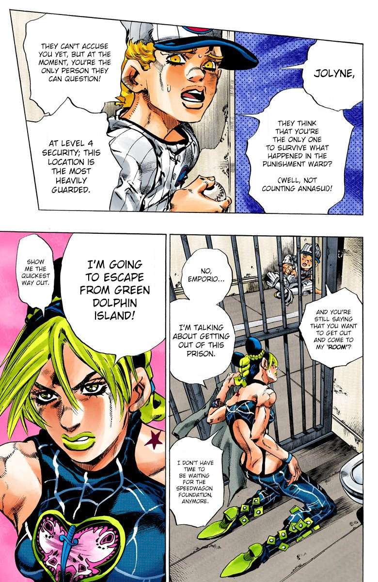 Read Jojo's Bizarre Adventure Part 6 Stone Ocean Manga Online