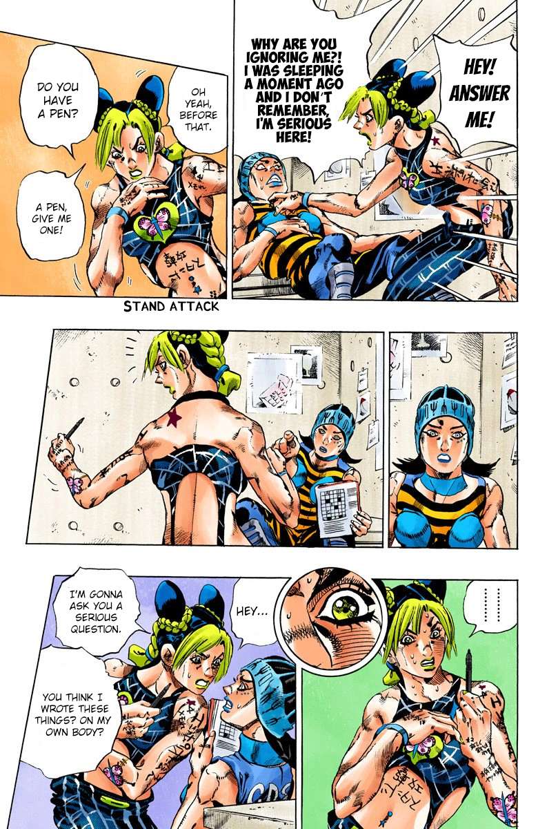 Read Jojo's Bizarre Adventure Part 6 Stone Ocean Manga Online