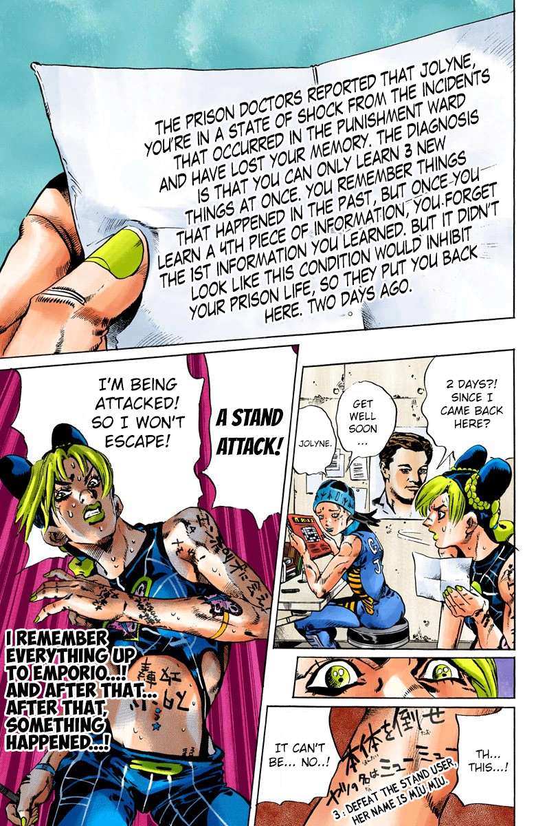 Read Jojo's Bizarre Adventure Part 6 Stone Ocean Manga Online