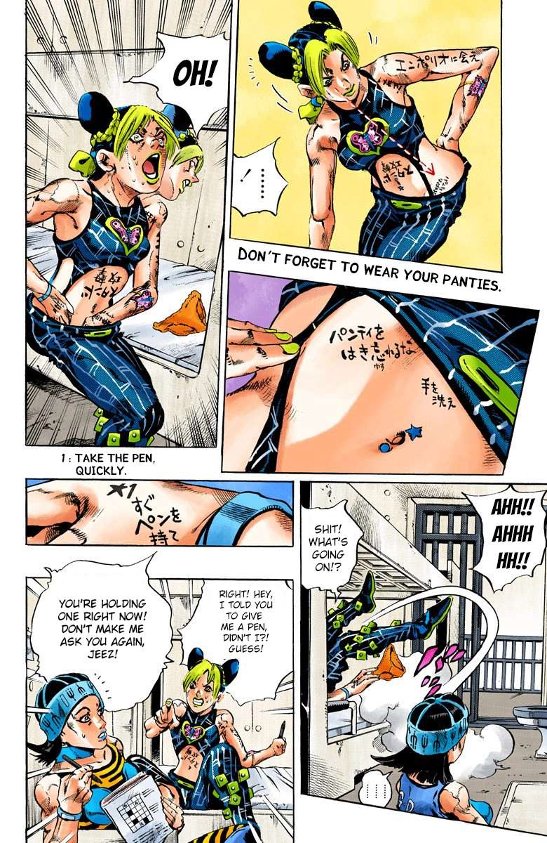 Read Jojo's Bizarre Adventure Part 6 Stone Ocean Manga Online