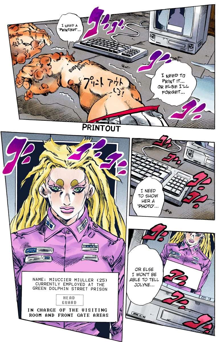 Read Jojo's Bizarre Adventure Part 6 Stone Ocean Manga Online