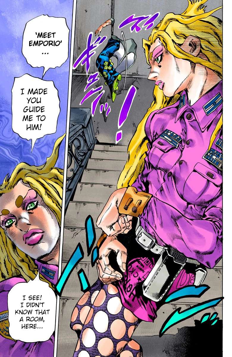 Read Jojo's Bizarre Adventure Part 6 Stone Ocean Manga Online