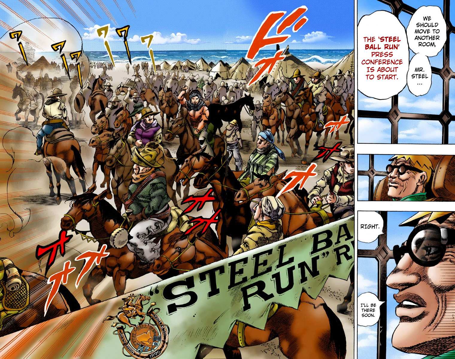 Read Jojo's Bizarre Adventure Part 7 Steel Ball Run Manga Online