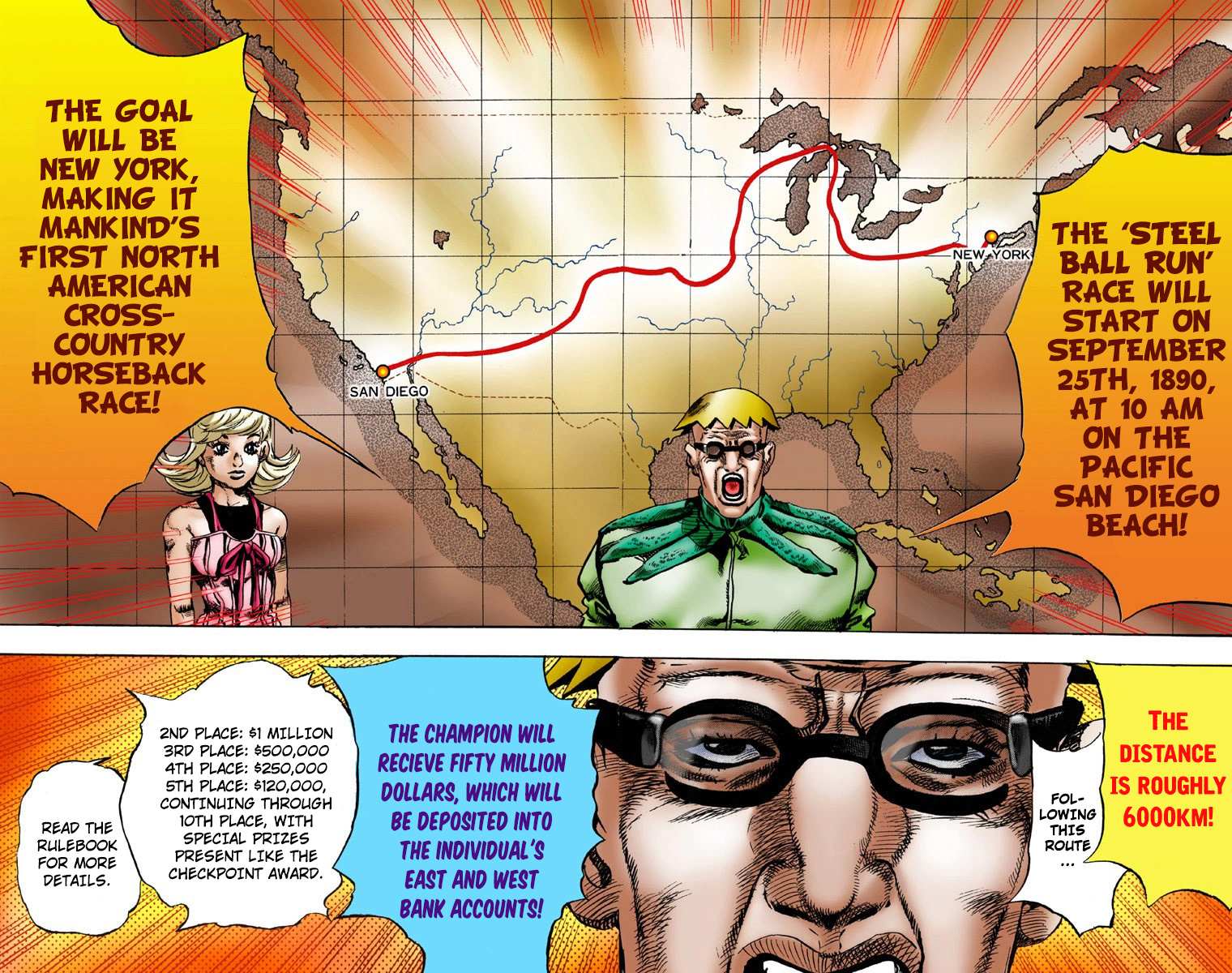 Read Jojo's Bizarre Adventure Part 7 Steel Ball Run Manga Online