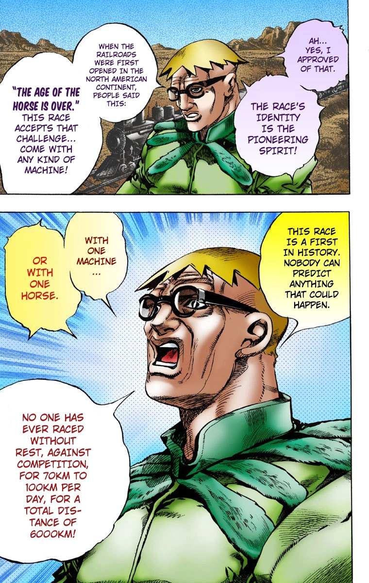 Read Jojo's Bizarre Adventure Part 7 Steel Ball Run Manga Online