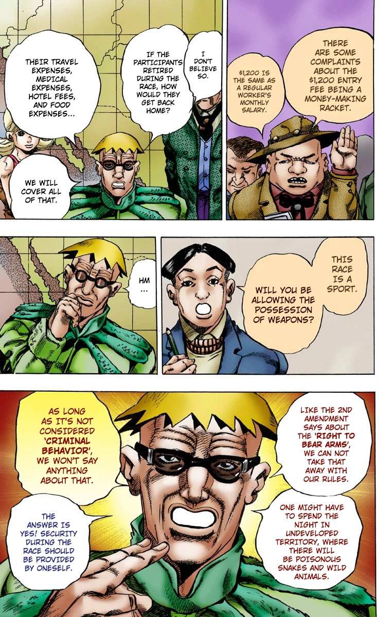 Read Jojo's Bizarre Adventure Part 7 Steel Ball Run Manga Online