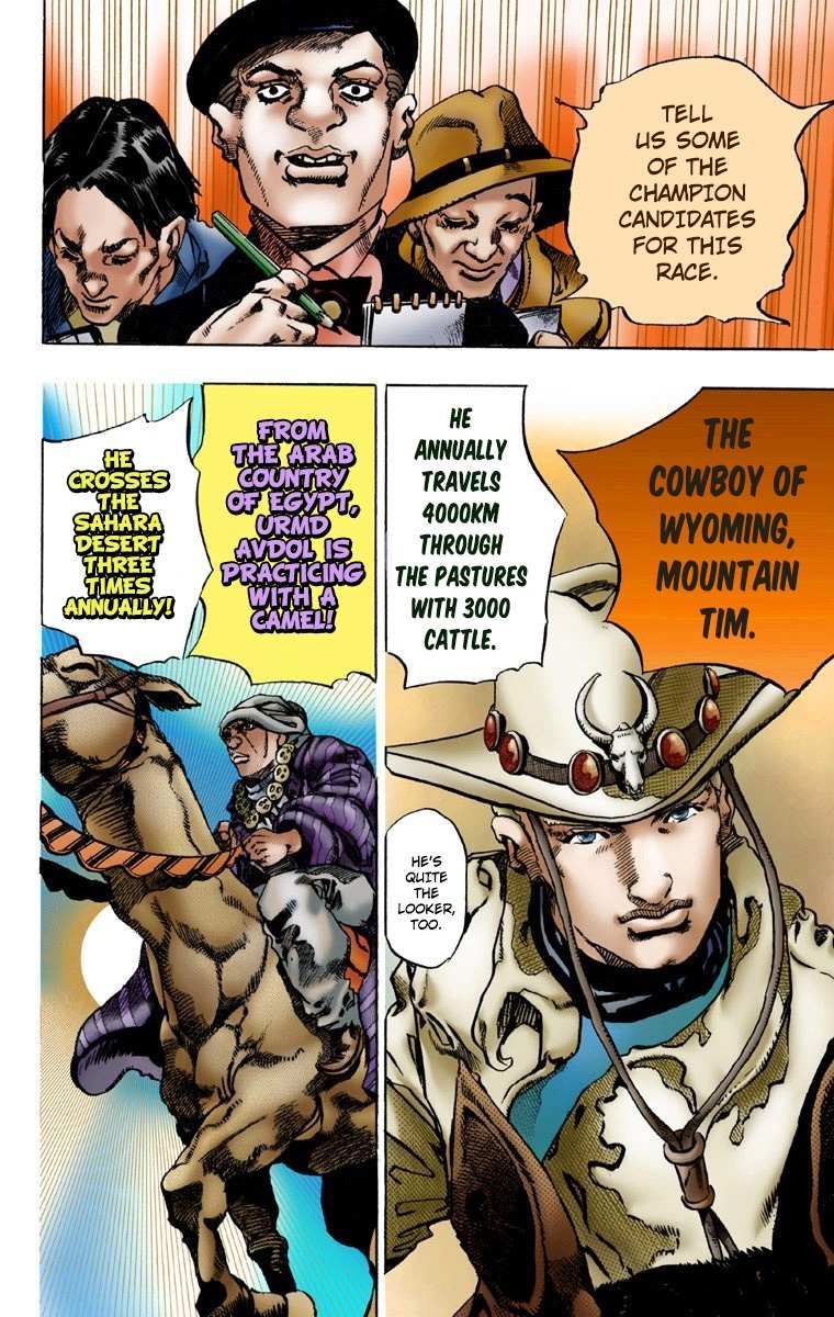 Read Jojo's Bizarre Adventure Part 7 Steel Ball Run Manga Online