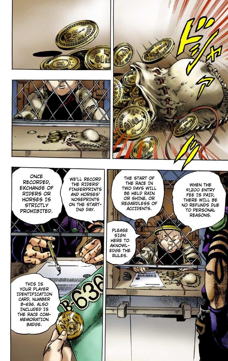 Read Jojo's Bizarre Adventure Part 7 Steel Ball Run Manga Online