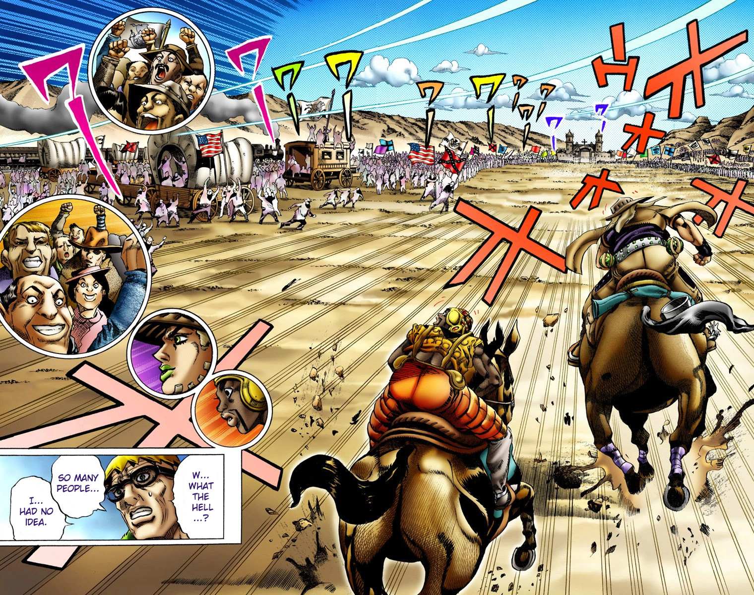 Read Jojo's Bizarre Adventure Part 7 Steel Ball Run Manga Online