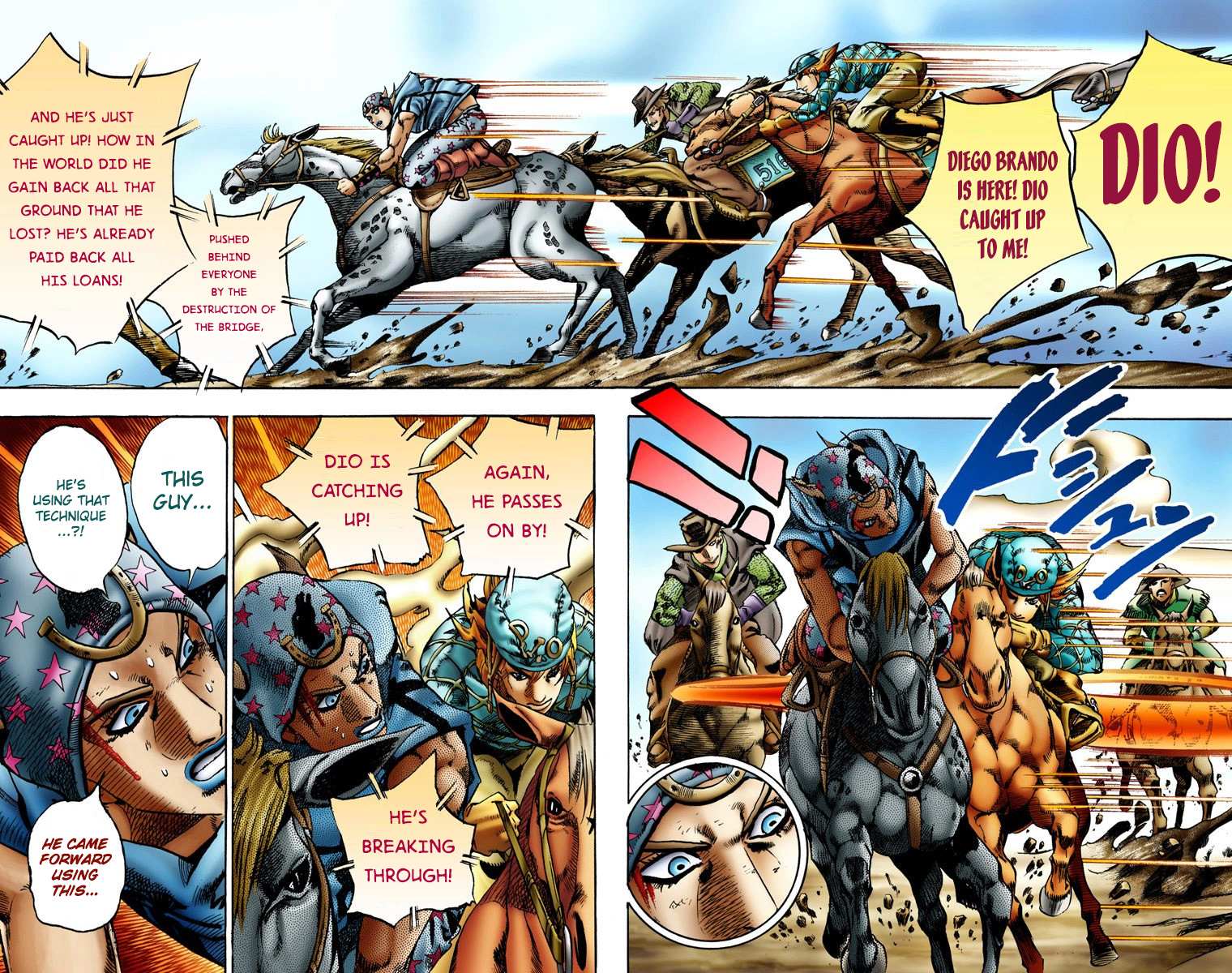 Read Jojo's Bizarre Adventure Part 7 Steel Ball Run Manga Online