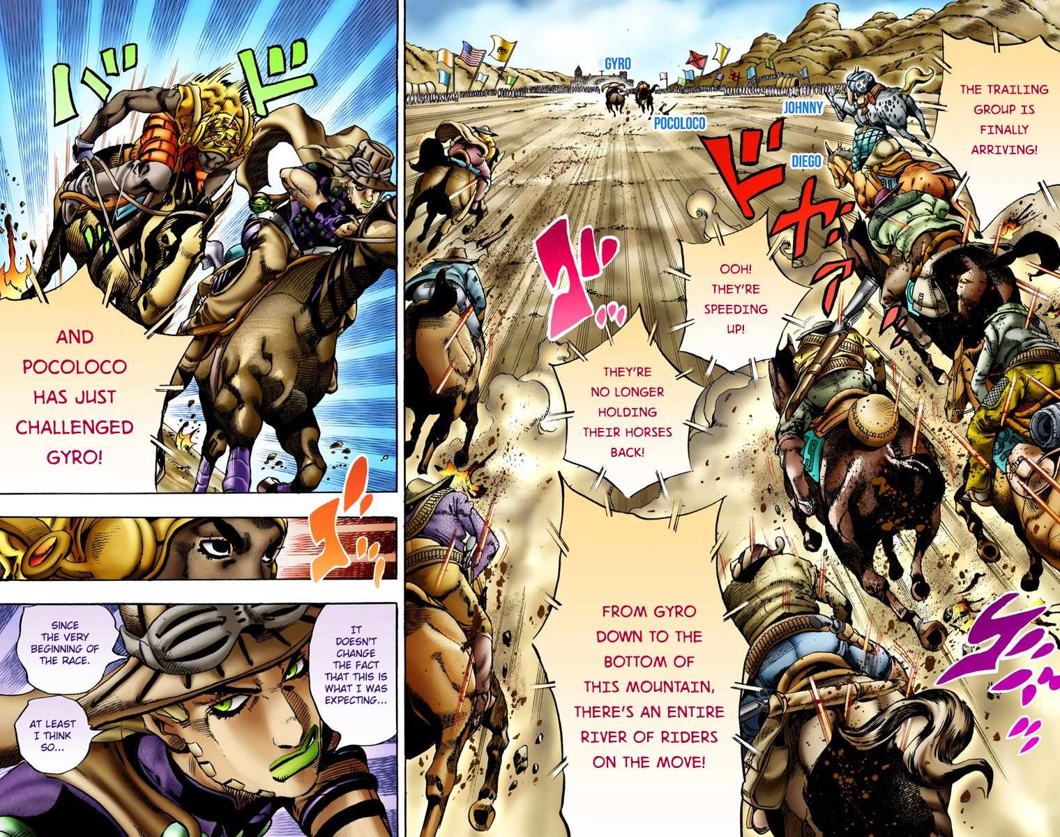 Read Jojo's Bizarre Adventure Part 7 Steel Ball Run Manga Online