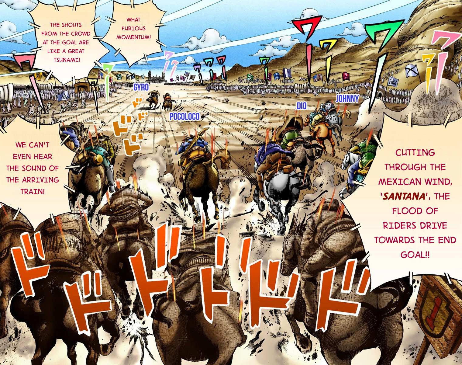 Read Jojo's Bizarre Adventure Part 7 Steel Ball Run Manga Online