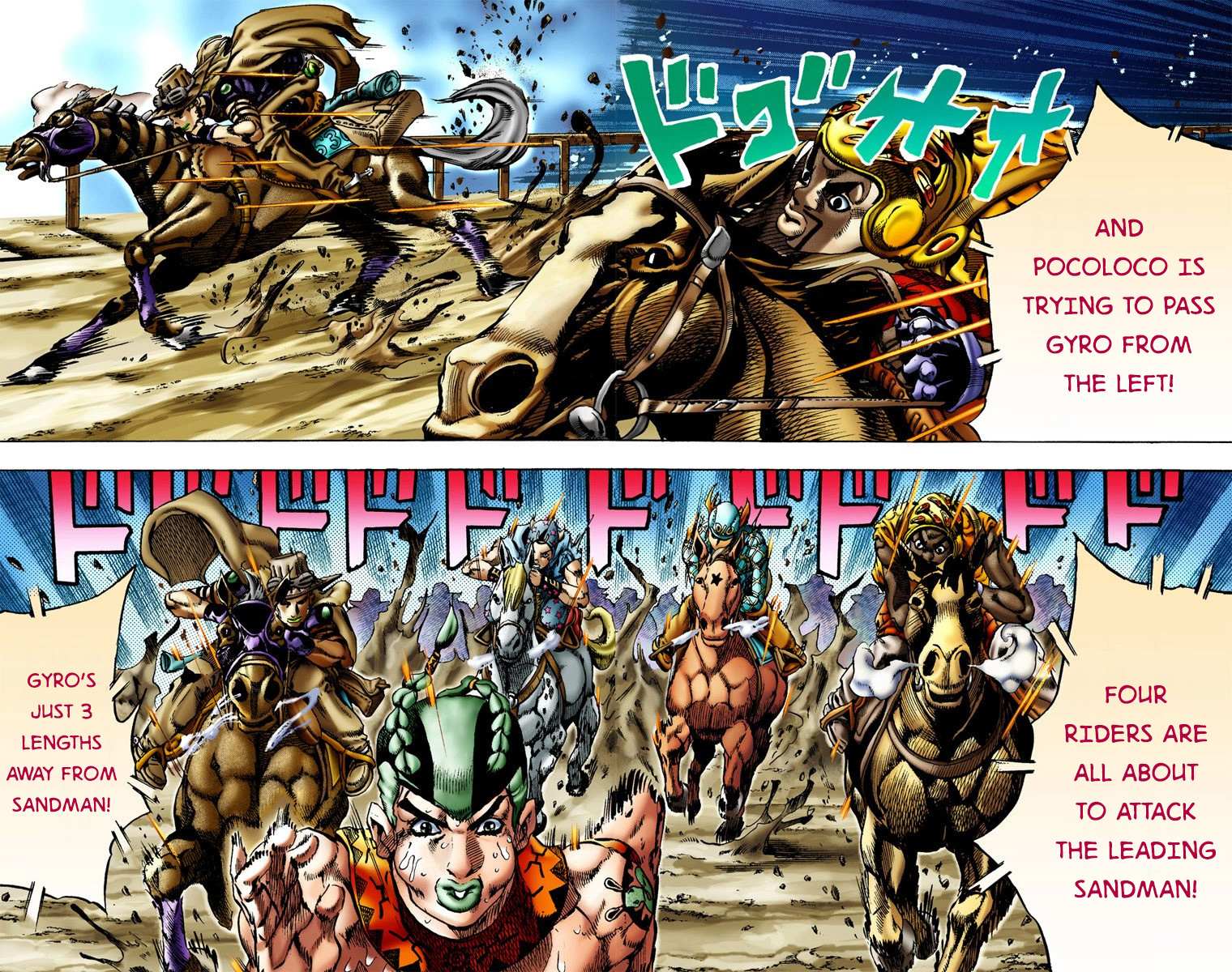 Read Jojo's Bizarre Adventure Part 7 Steel Ball Run Manga Online