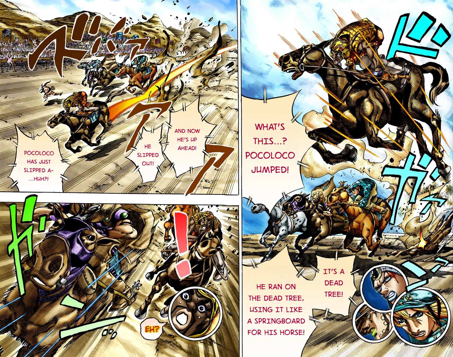 Read Jojo's Bizarre Adventure Part 7 Steel Ball Run Manga Online