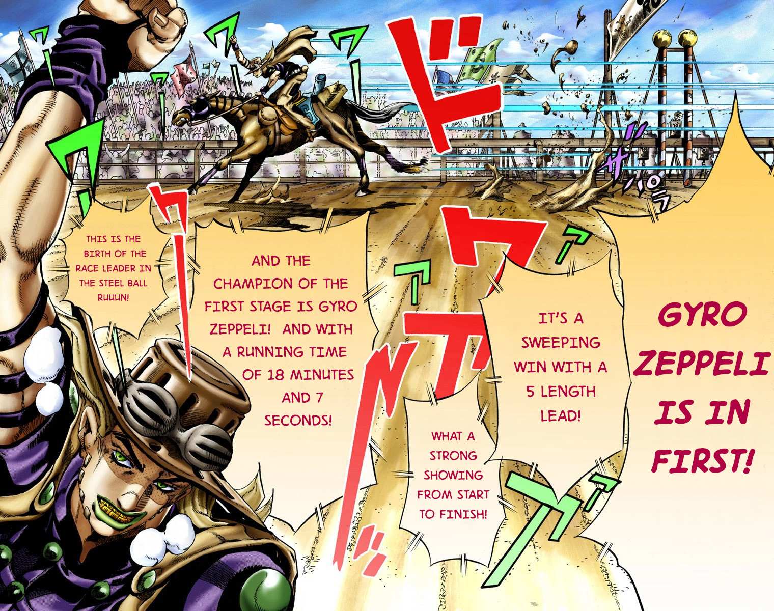 Read Jojo's Bizarre Adventure Part 7 Steel Ball Run Manga Online