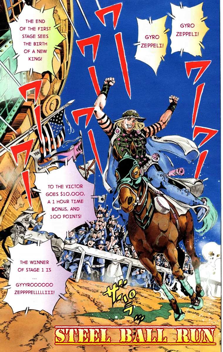 Read Jojo's Bizarre Adventure Part 7 Steel Ball Run Manga Online