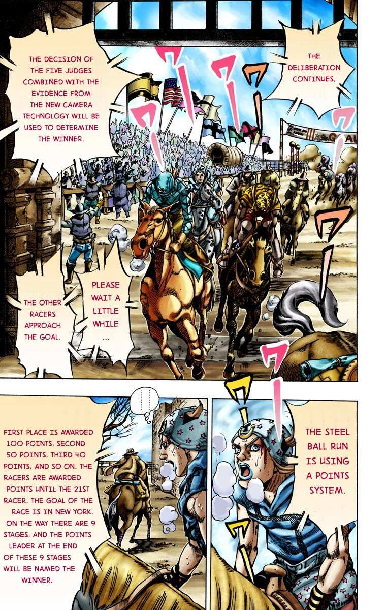 Read Jojo's Bizarre Adventure Part 7 Steel Ball Run Manga Online