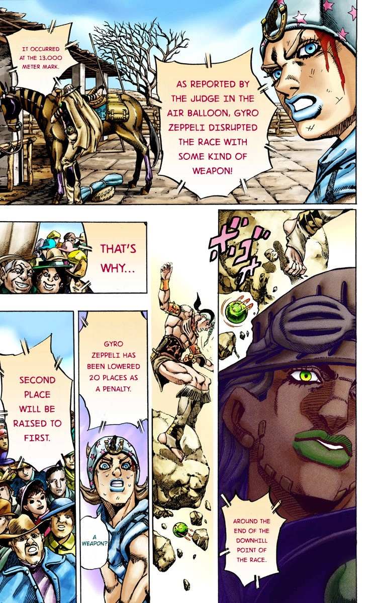 Read Jojo's Bizarre Adventure Part 7 Steel Ball Run Manga Online