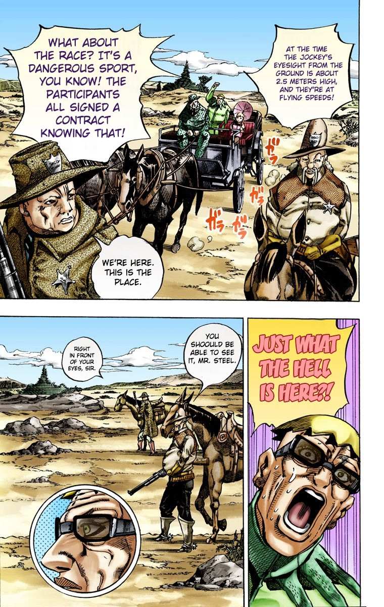 Read Jojo's Bizarre Adventure Part 7 Steel Ball Run Manga Online
