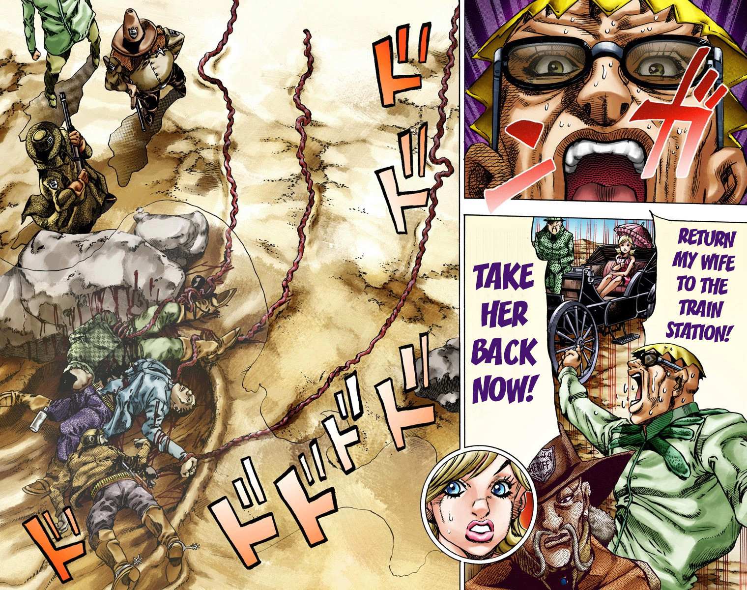 Read Jojo's Bizarre Adventure Part 7 Steel Ball Run Manga Online