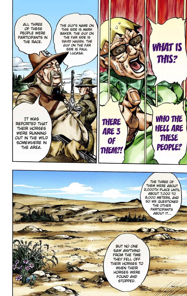 Read Jojo's Bizarre Adventure Part 7 Steel Ball Run Manga Online