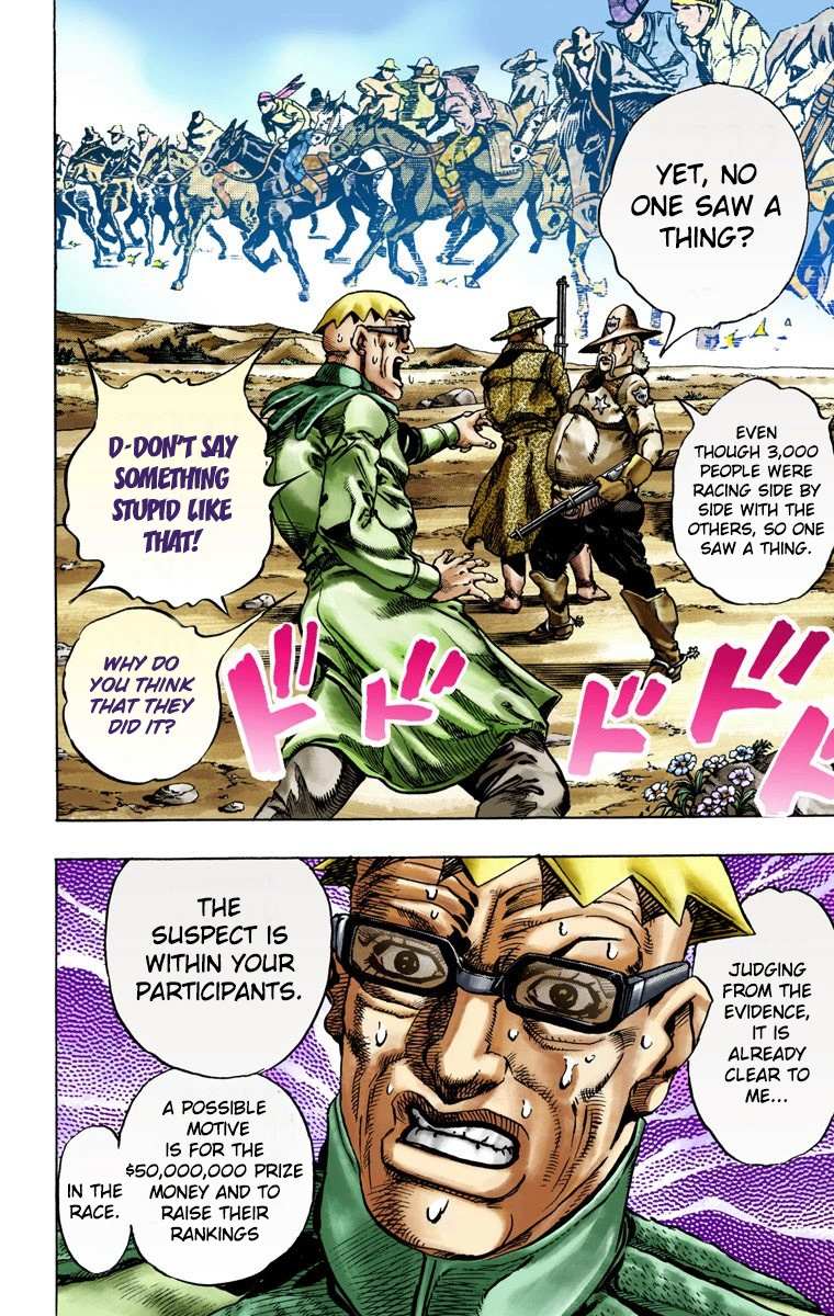 Read Jojo's Bizarre Adventure Part 7 Steel Ball Run Manga Online