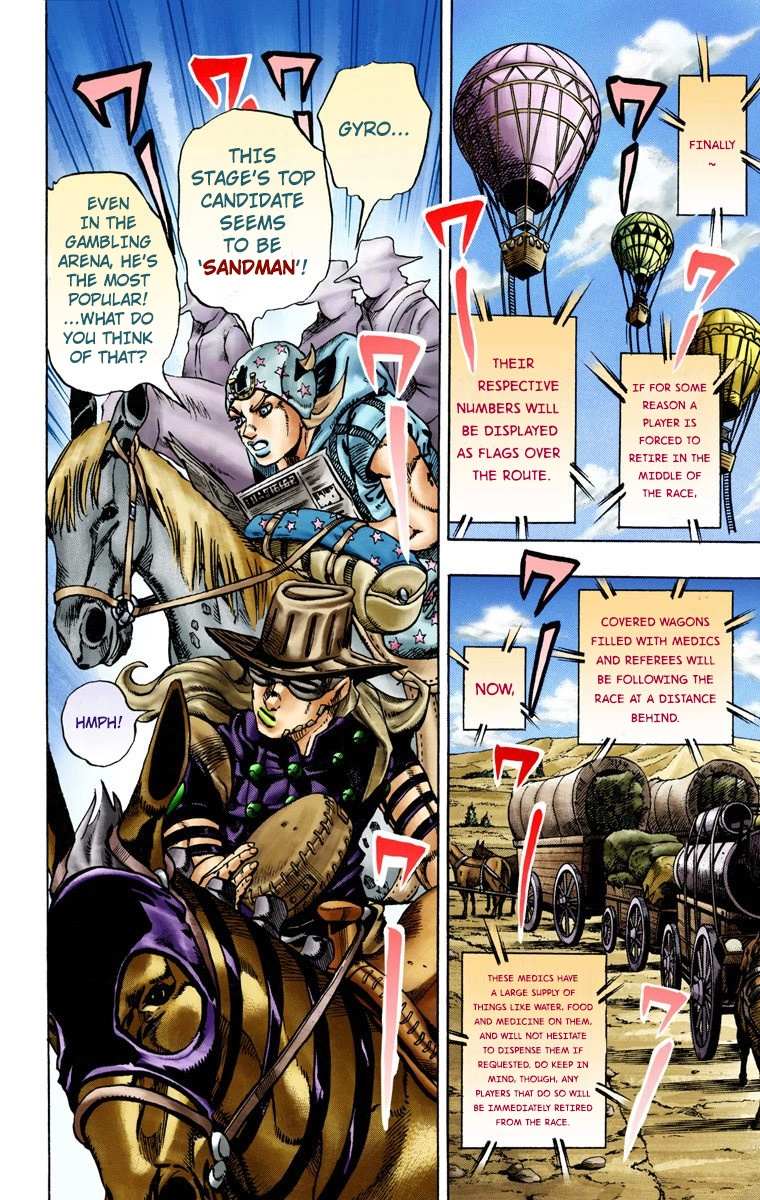 Read Jojo's Bizarre Adventure Part 7 Steel Ball Run Manga Online