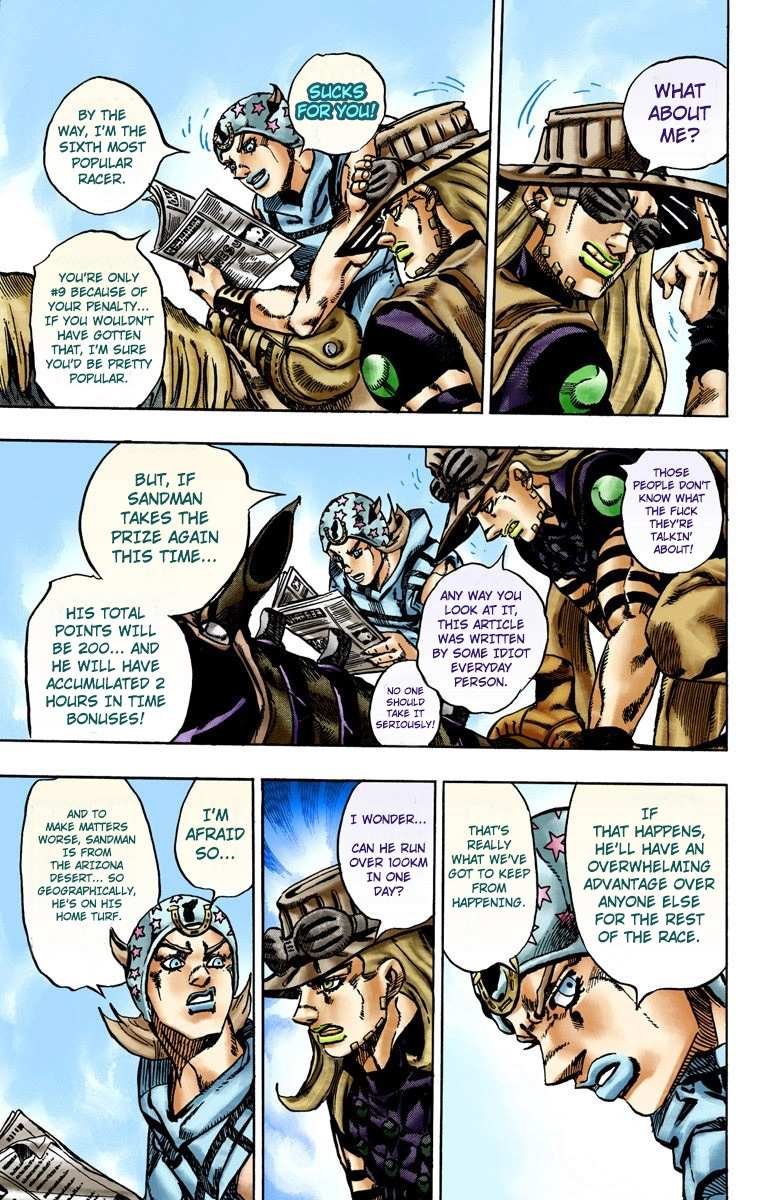 Read Jojo's Bizarre Adventure Part 7 Steel Ball Run Manga Online