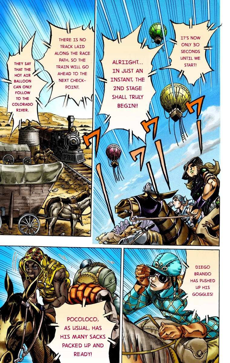 Read Jojo's Bizarre Adventure Part 7 Steel Ball Run Manga Online