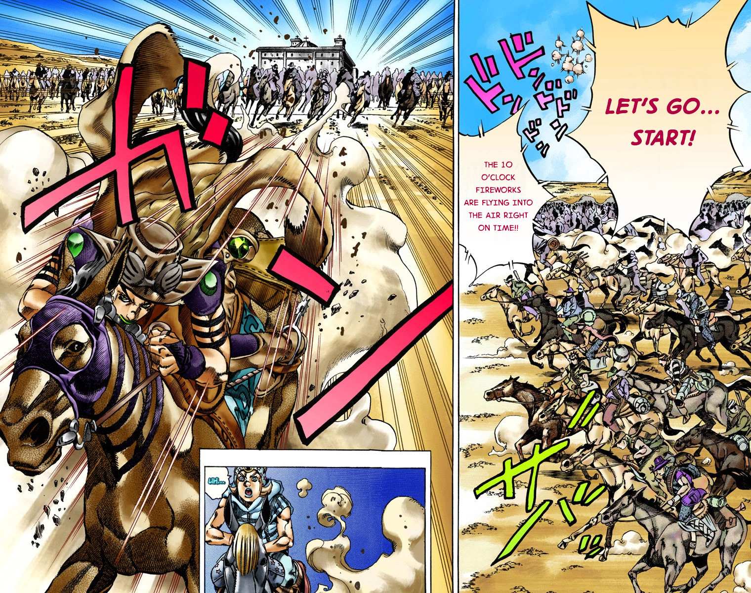 Read Jojo's Bizarre Adventure Part 7 Steel Ball Run Manga Online