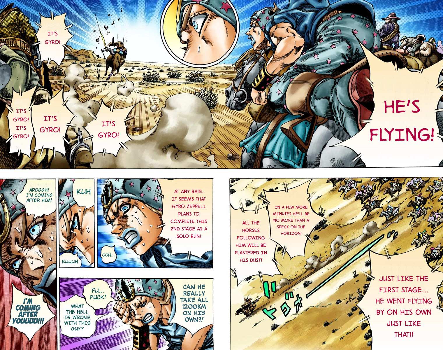 Read Jojo's Bizarre Adventure Part 7 Steel Ball Run Manga Online