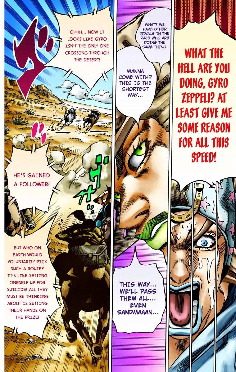 Read Jojo's Bizarre Adventure Part 7 Steel Ball Run Manga Online