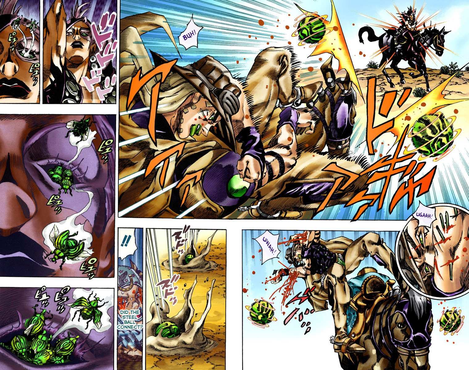 Read Jojo's Bizarre Adventure Part 7 Steel Ball Run Manga Online