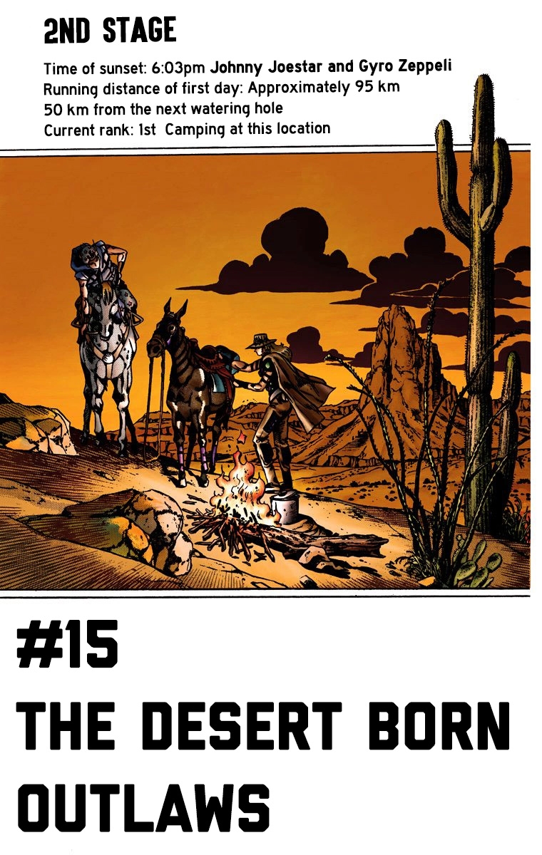 Read Jojo's Bizarre Adventure Part 7 Steel Ball Run Manga Online