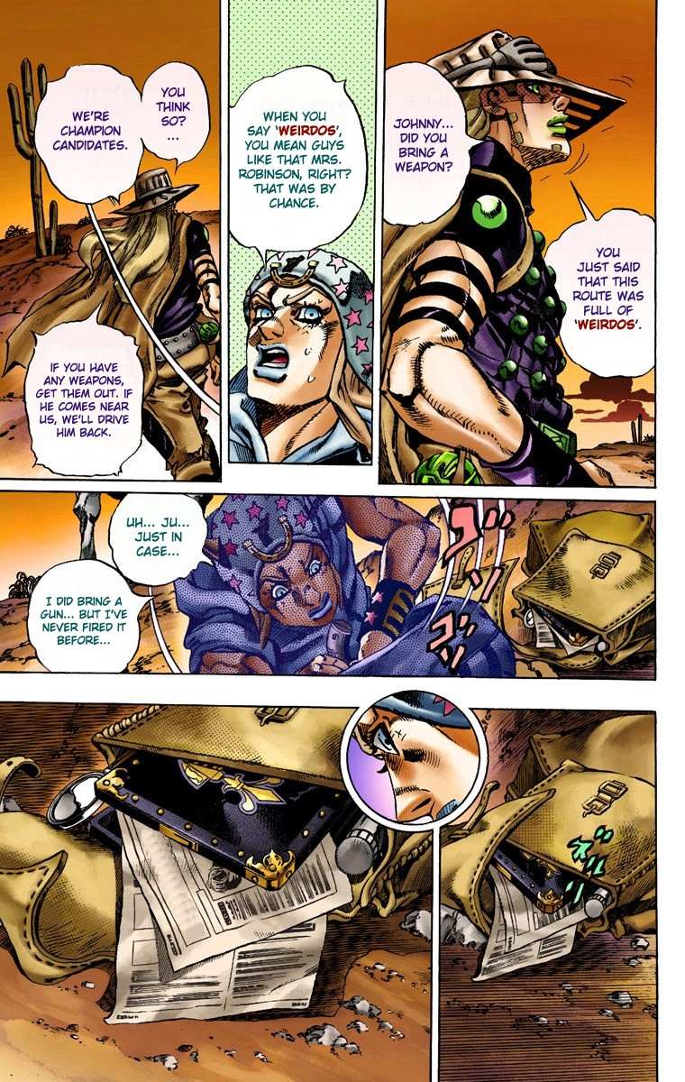 Read Jojo's Bizarre Adventure Part 7 Steel Ball Run Manga Online