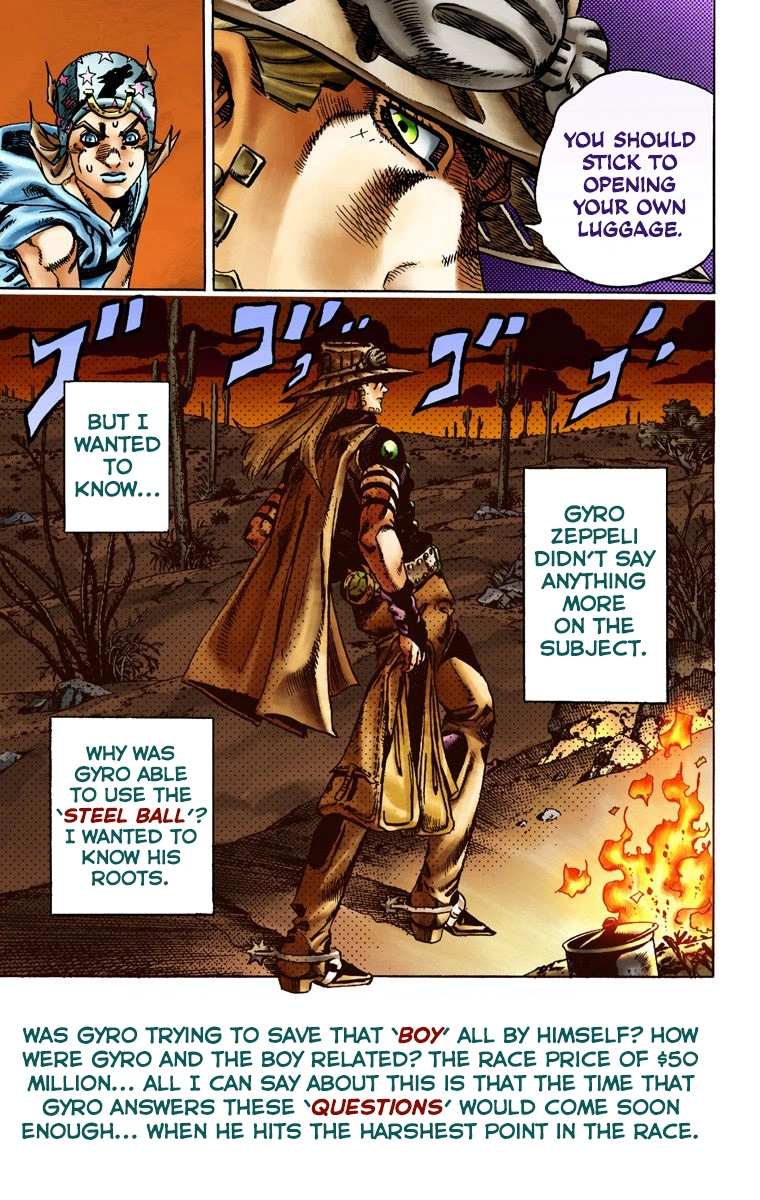 Read Jojo's Bizarre Adventure Part 7 Steel Ball Run Manga Online