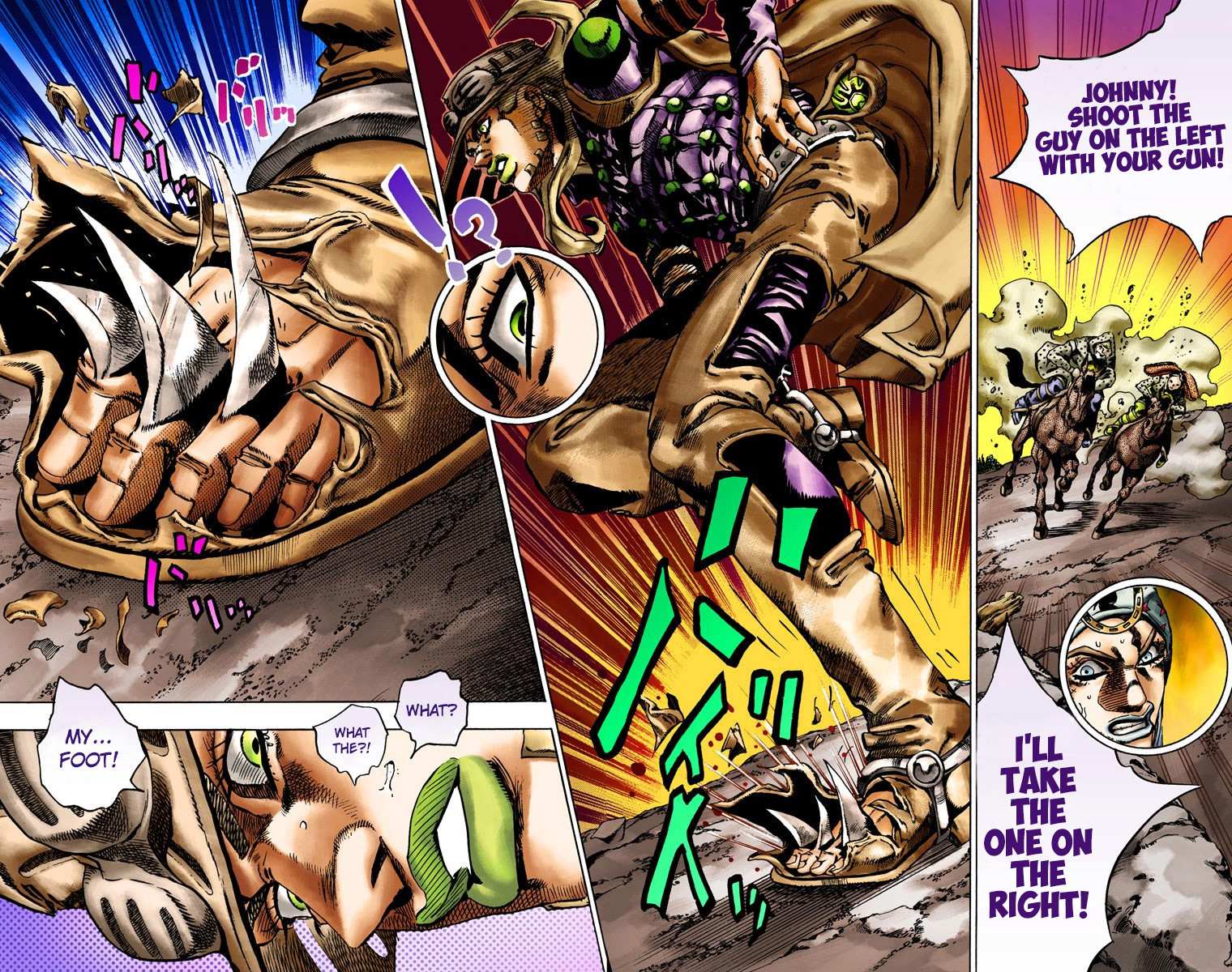 Read Jojo's Bizarre Adventure Part 7 Steel Ball Run Manga Online
