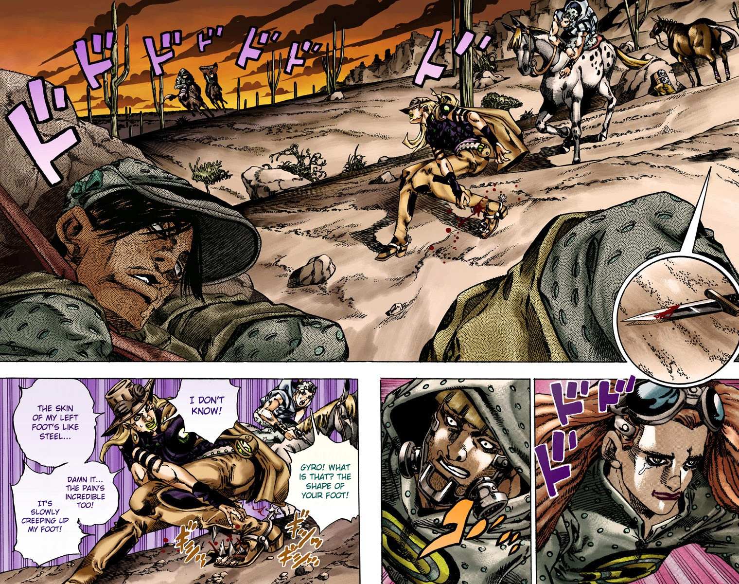 Read Jojo's Bizarre Adventure Part 7 Steel Ball Run Manga Online