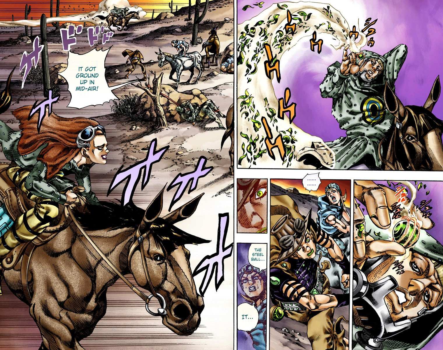 Read Jojo's Bizarre Adventure Part 7 Steel Ball Run Manga Online