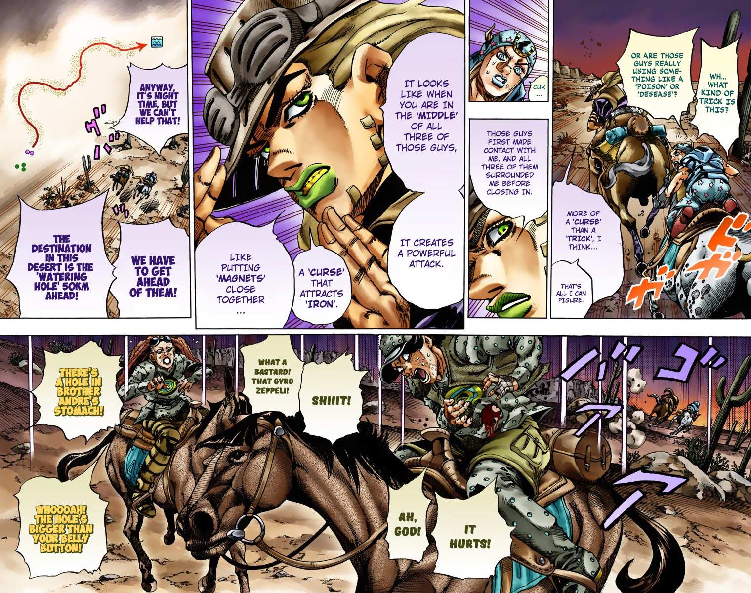 Read Jojo's Bizarre Adventure Part 7 Steel Ball Run Manga Online