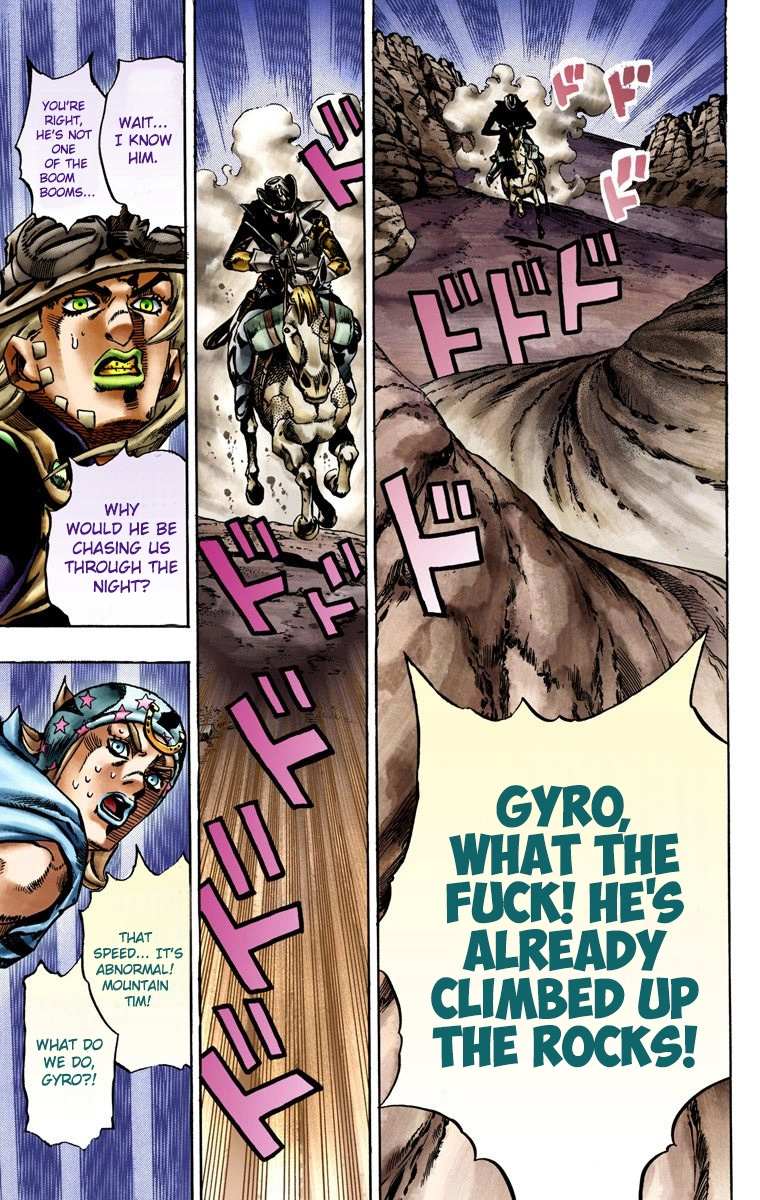 Read Jojo's Bizarre Adventure Part 7 Steel Ball Run Manga Online