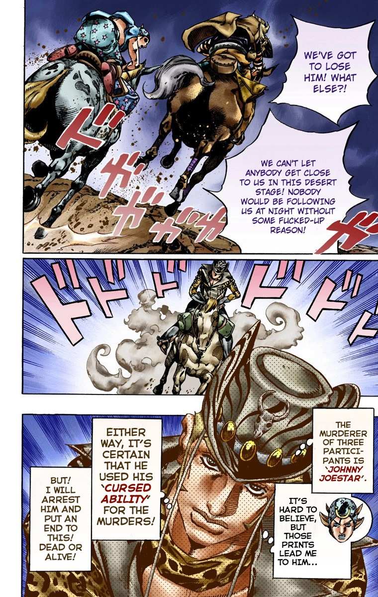 Read Jojo's Bizarre Adventure Part 7 Steel Ball Run Manga Online